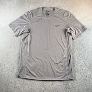 Milwaukee Workskin T Shirt Mens Size L Gray Stretch Performance Breathable